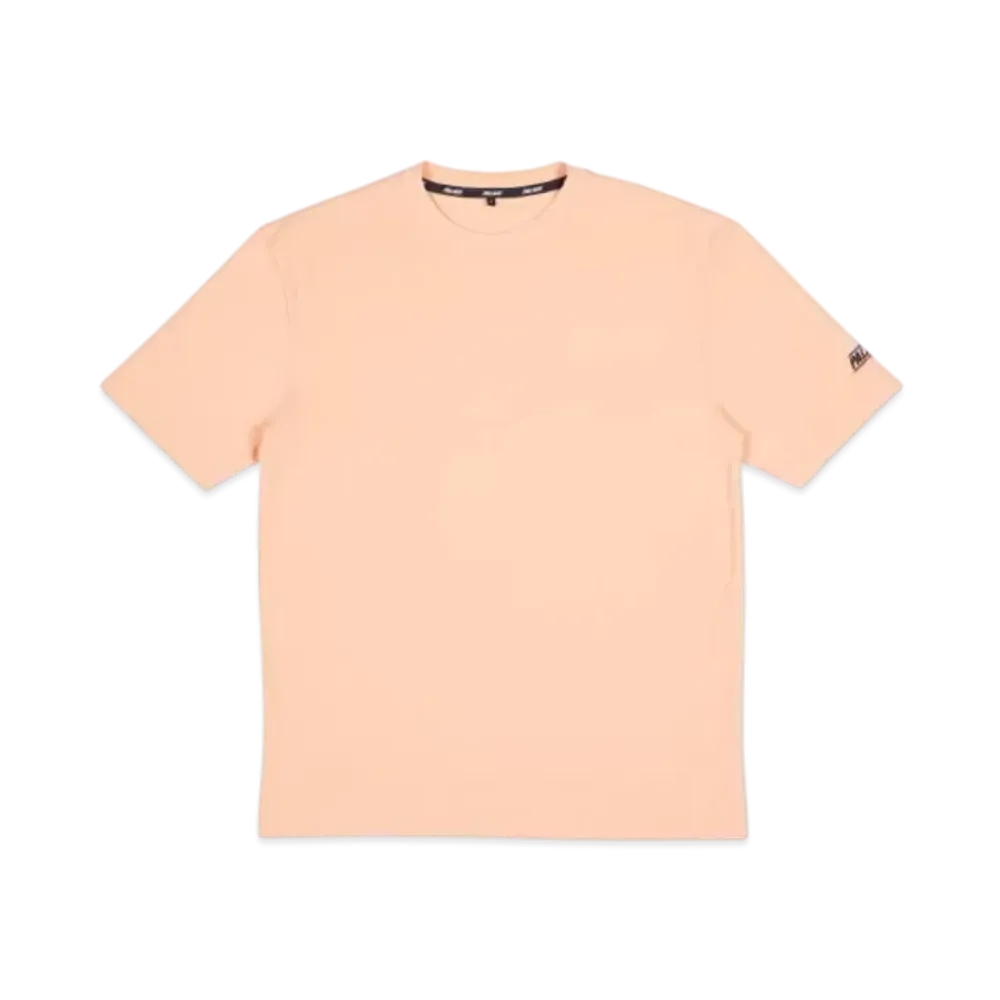 PALACE Basically a Pique T-Shirt "Peach"