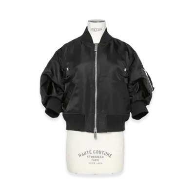 sacai Nylon Twill Blouson "Black"