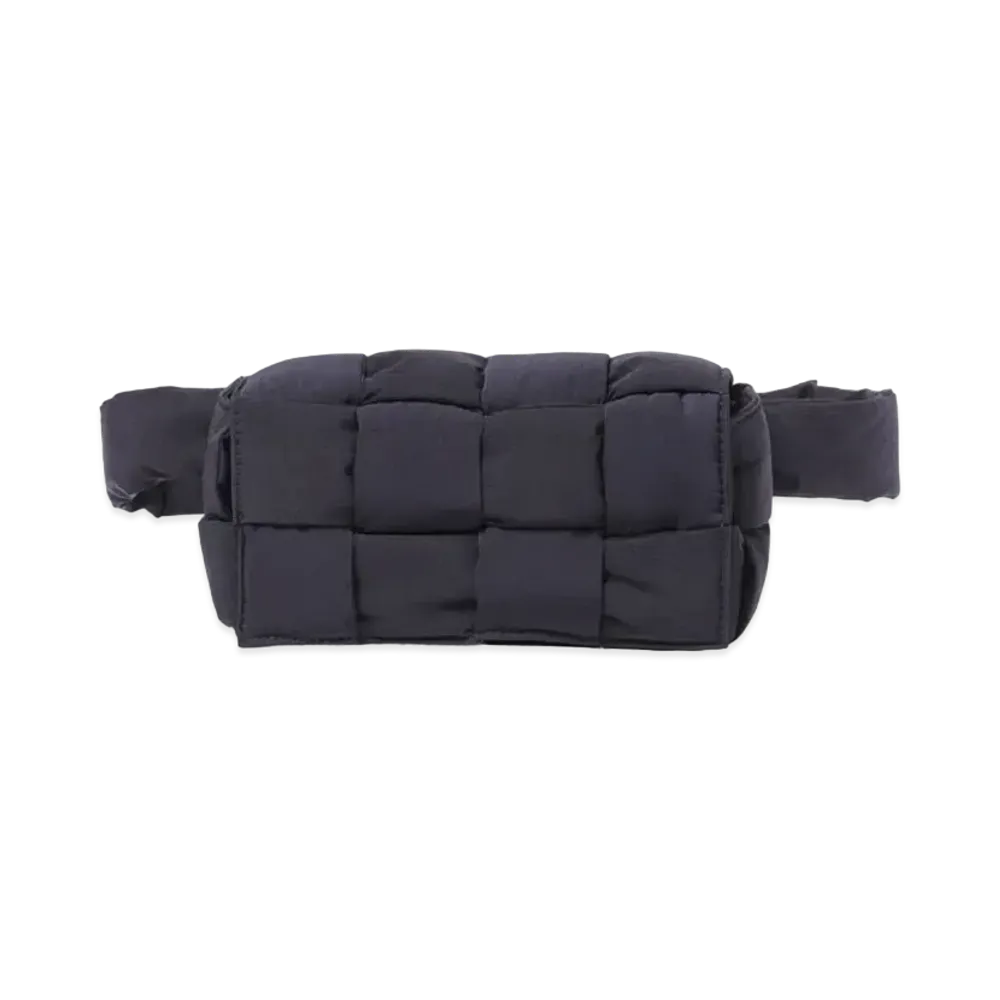 Bottega Veneta Padded Tech Cassette Waist Bag "Space"