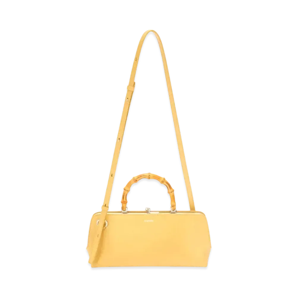 Jil Sander Goji Bamboo Small "Pale Yellow"