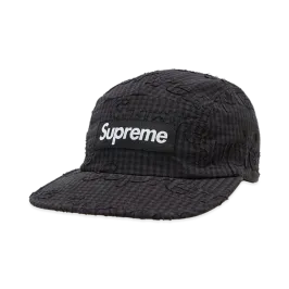 Supreme Monogram Gingham Camp Cap Supreme Monogram Gingham Camp Cap