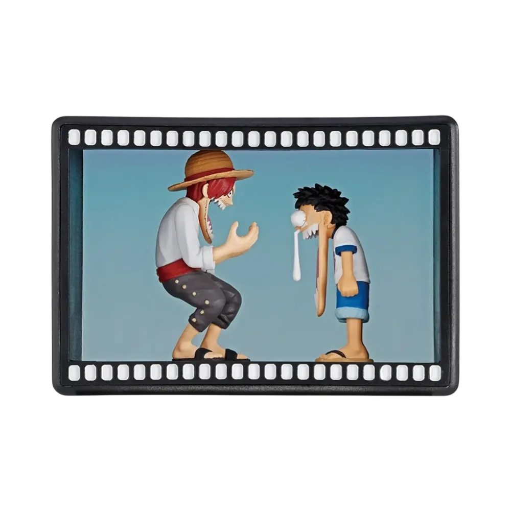 BANDAI "Ichiban Kuji" -One Piece Red-Haired Pirates- E Prize Hakoni World Shanks/Luffy