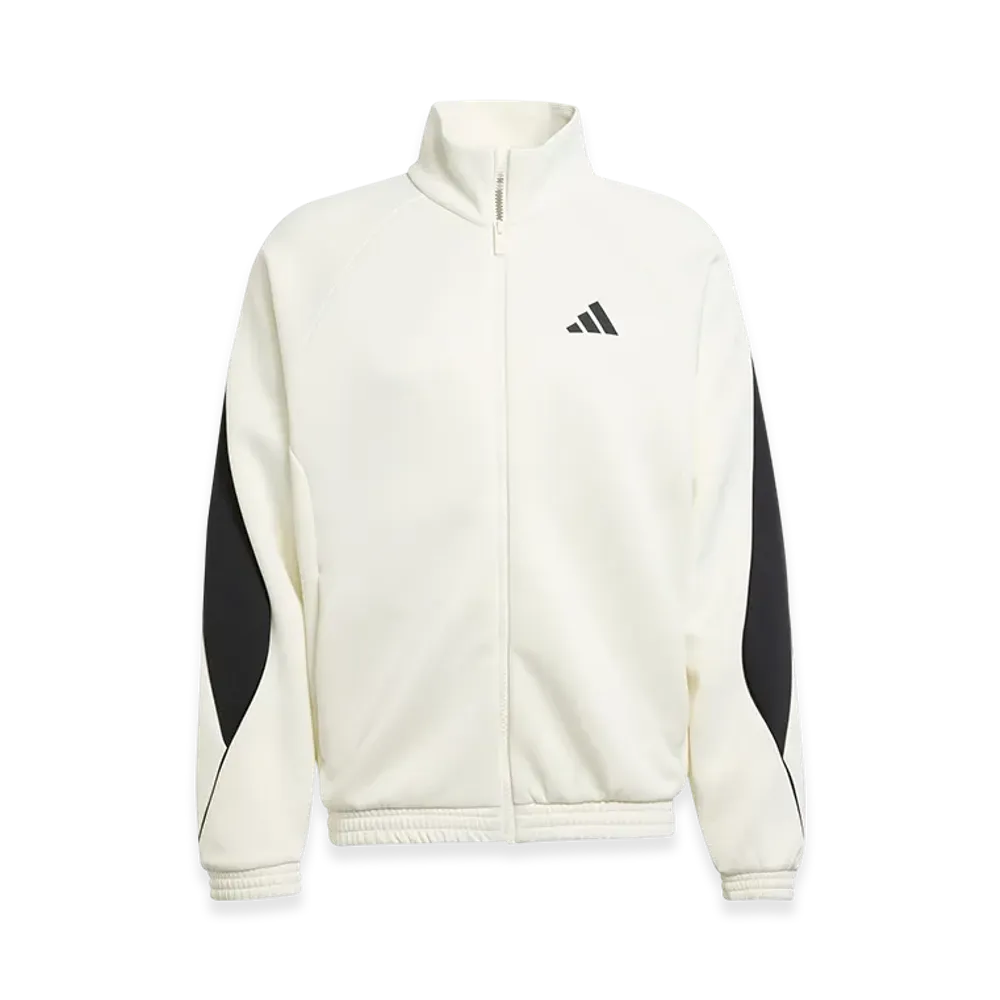 adidas Stadium Track Top "Off White/Black"