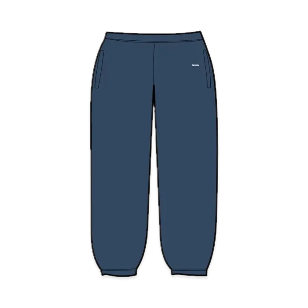 Supreme Small Box Sweatpant "Dark Blue"