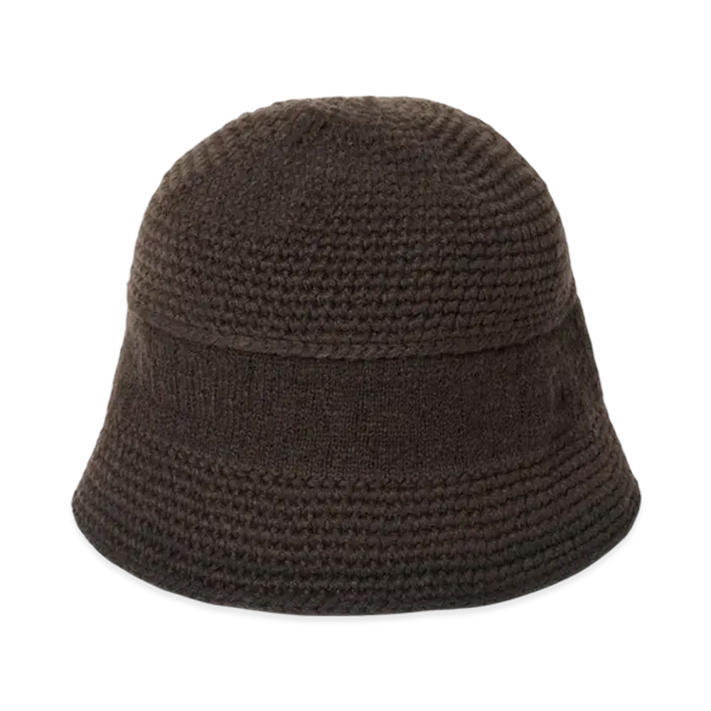 thisisneverthat Crochet Bucket Hat "Brown"