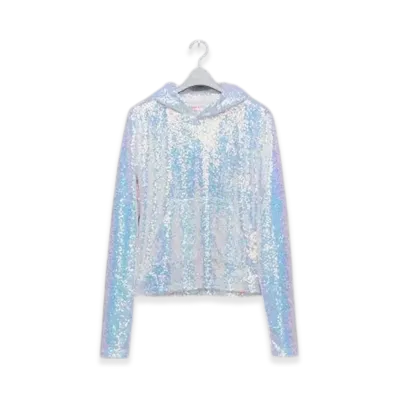 MASU Sequins Hoodie "Pearl"