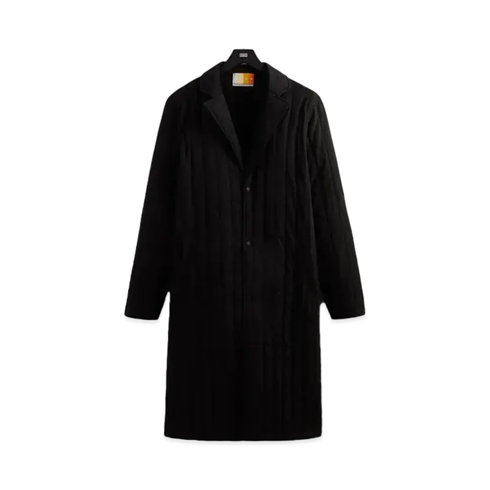Kith Bryant Quilted Overcoat "Black"