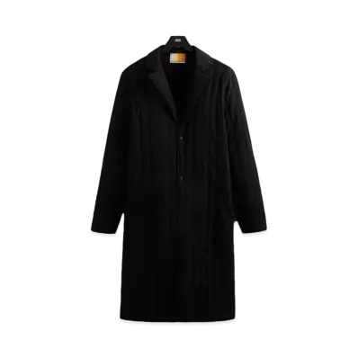 Kith Bryant Quilted Overcoat "Black"