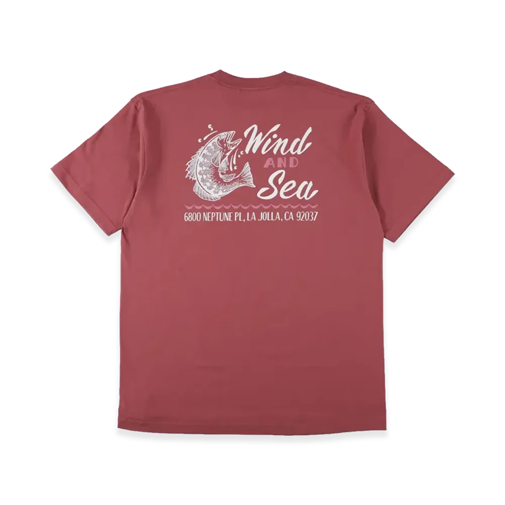 WIND AND SEA Neptune Tee "Red"