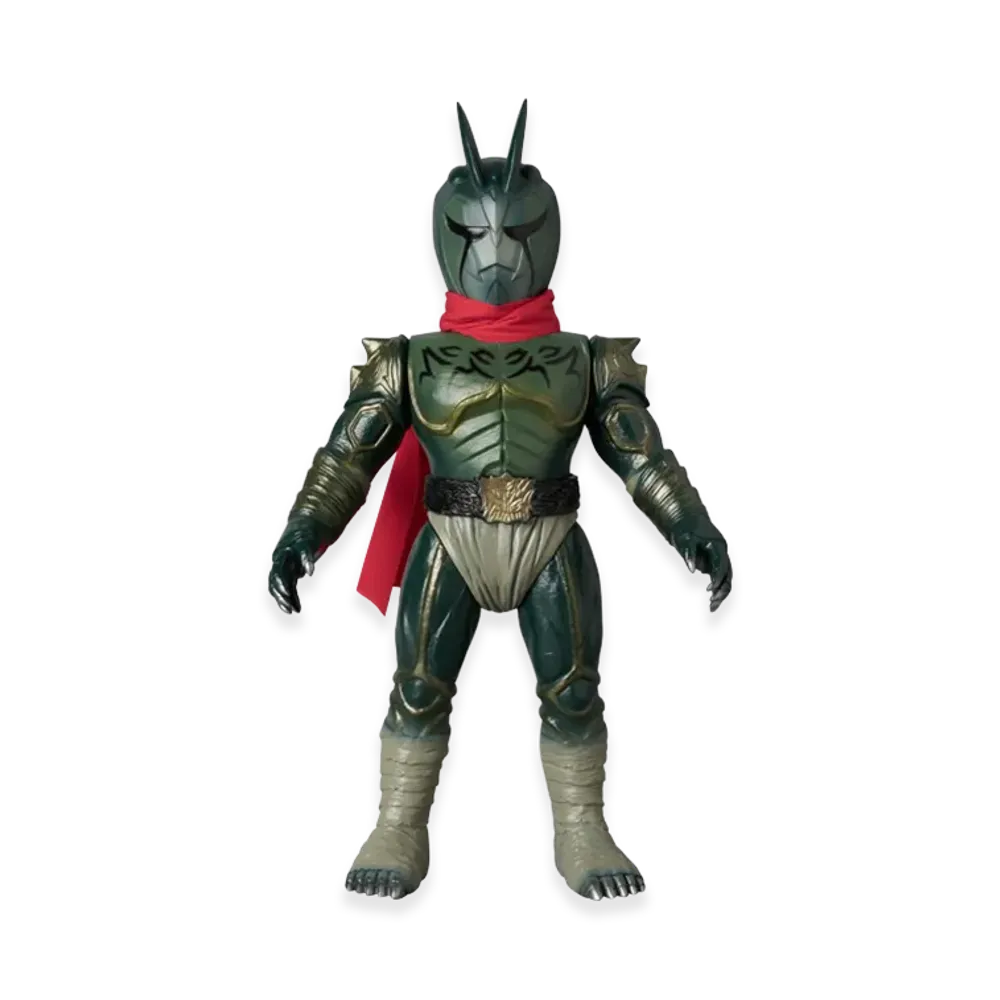 MEDICOM TOY "Toei Retro Sofvi Collection" -Kamen Rider Kuuga- Go Bader Ba (Cloth Scarf Ver.)