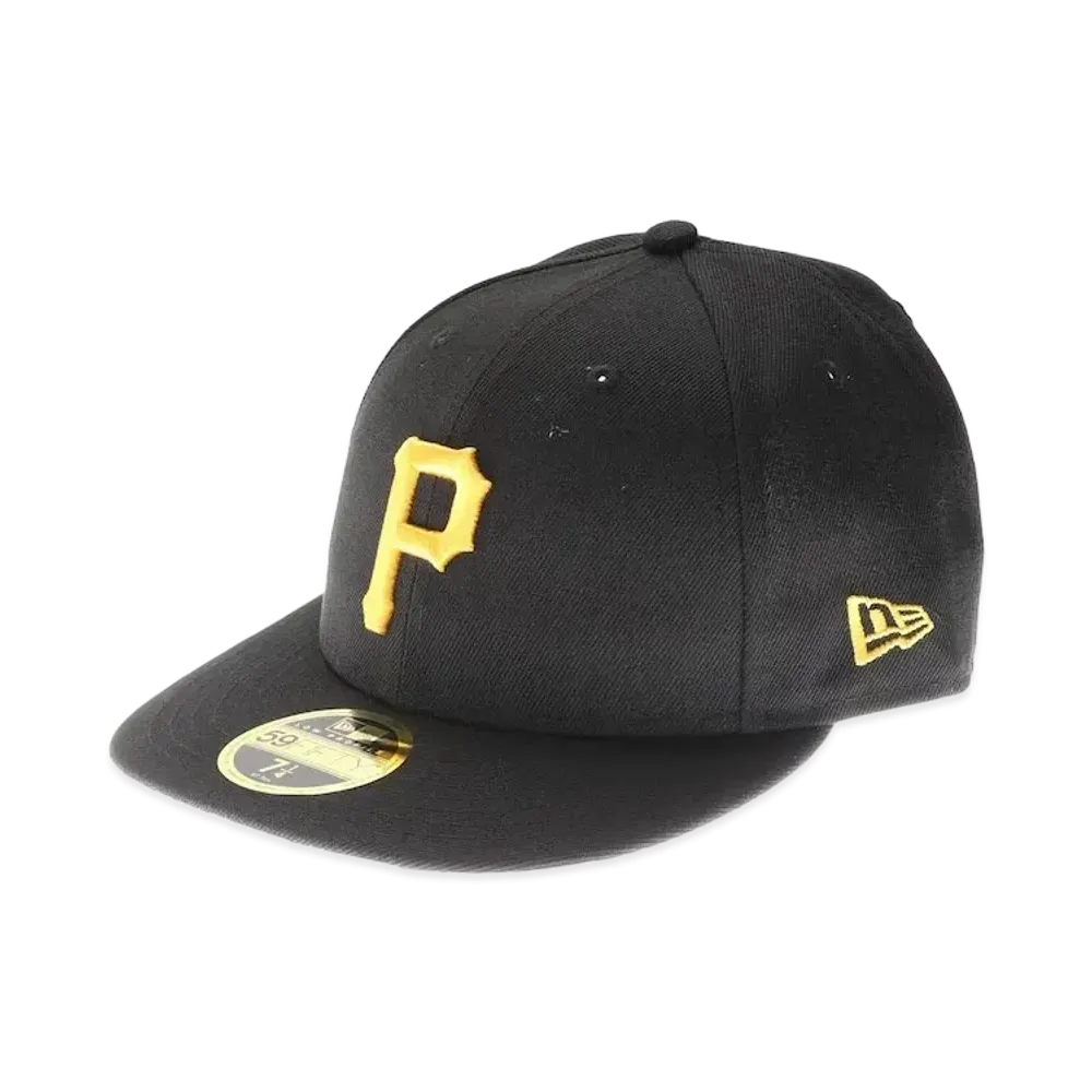 NEW ERA Pirates Authentic Low Profile Cap Game "Black"