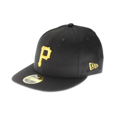 NEW ERA Pirates Authentic Low Profile Cap Game "Black"
