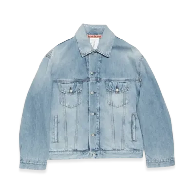 Acne Studios Relaxed Fit Denim Jacket "Light Blue"