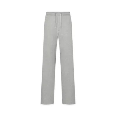 Dior CD Icon Track Pants Cotton Fleece "Gray"
