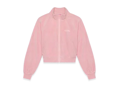 Travis Scott Cactus Jack x Nike Women'S Pink Velour Jacket "Pink"