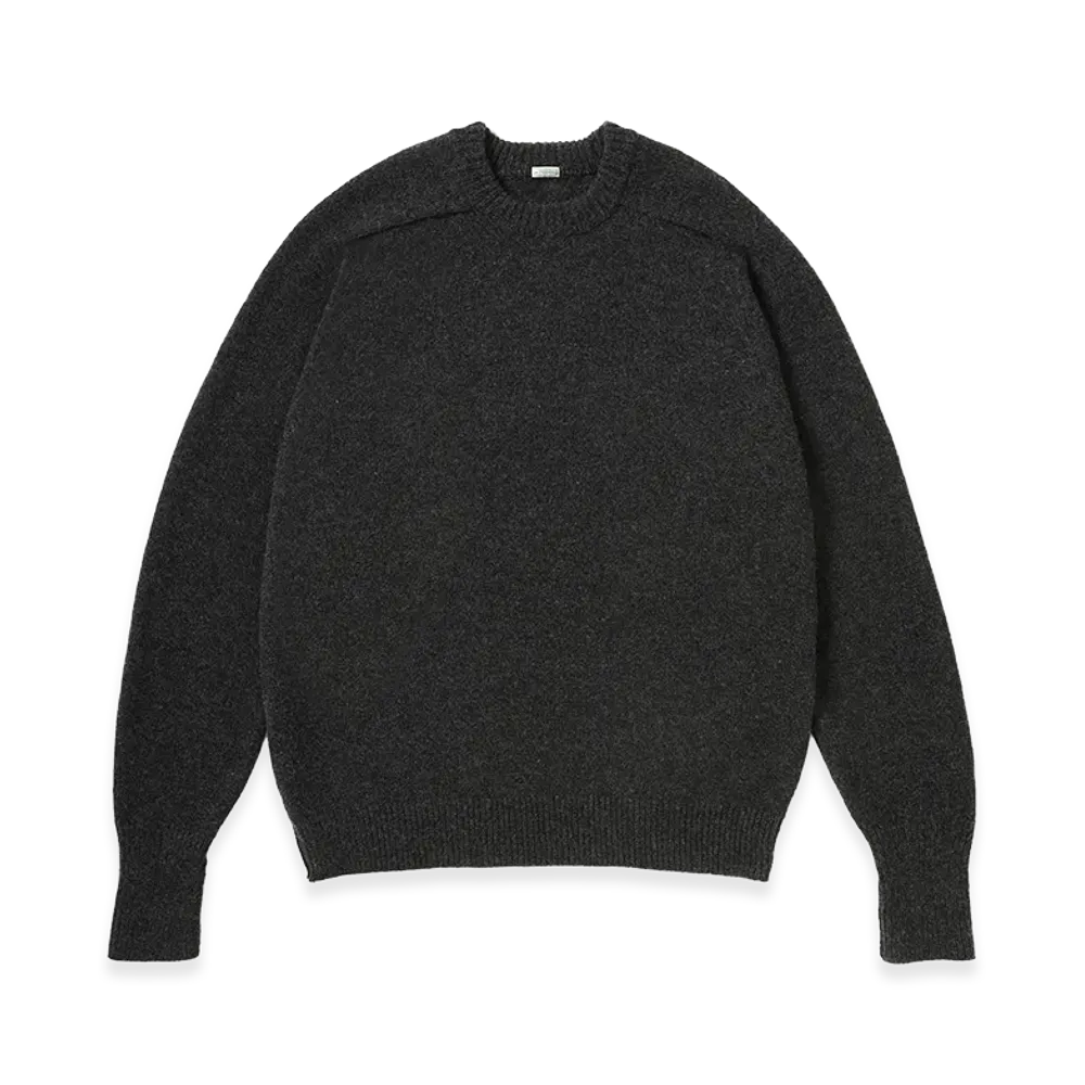 A.PRESSE Pullover Sweater "Charcoal"
