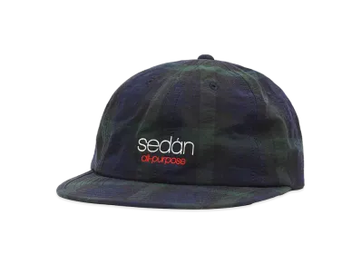 SEDAN ALL-PURPOSE Classic Logo Cotton Linen Cap "Blackwatch"