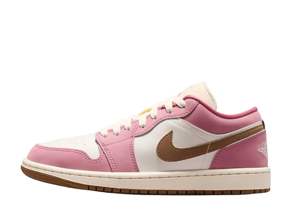 Nike Women's Air Jordan 1 Low "Desert Berry/Light British Tan/Chalk/Sail"