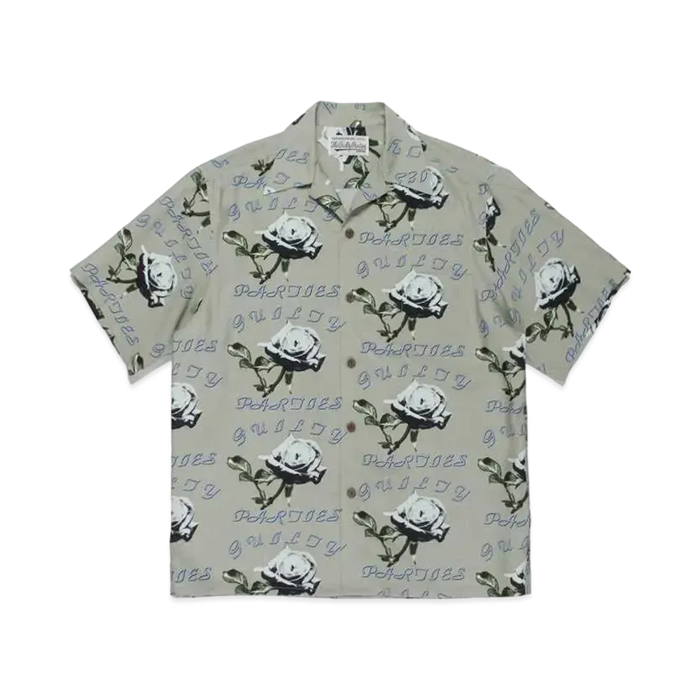WACKO MARIA HAWAIIAN SHIRT "Khaki"