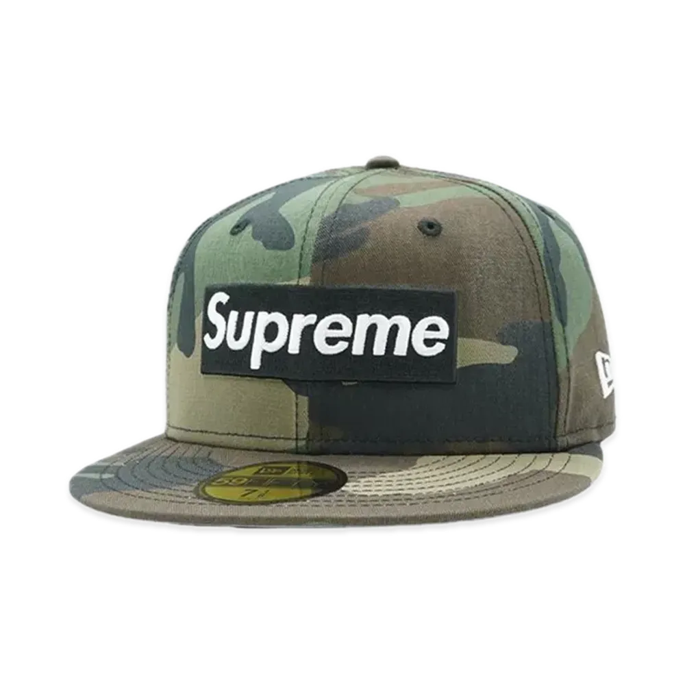 Supreme MLB Teams Box Logo New Era "Woodland Camo"