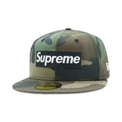 Supreme MLB Teams Box Logo New Era "Woodland Camo"