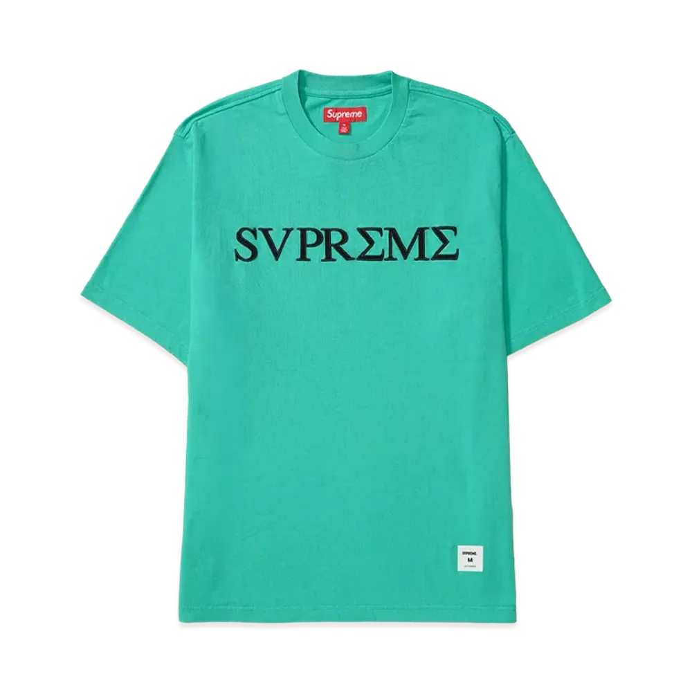 Supreme Greek S/S Top "Aqua"