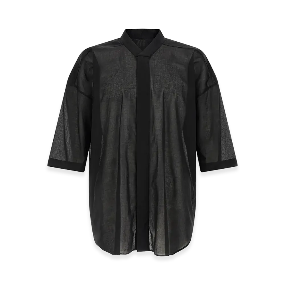 Rick Owens Jumbo Faun' Shirt "Black"