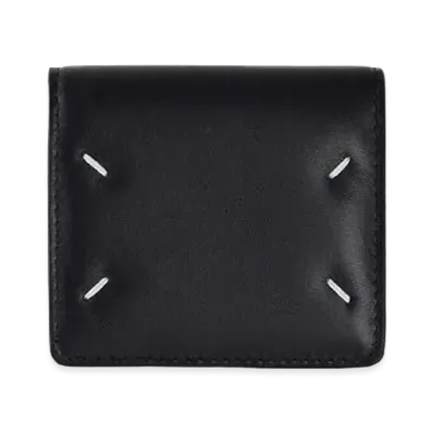 Maison Margiela Snap Compact Wallet ”Black”