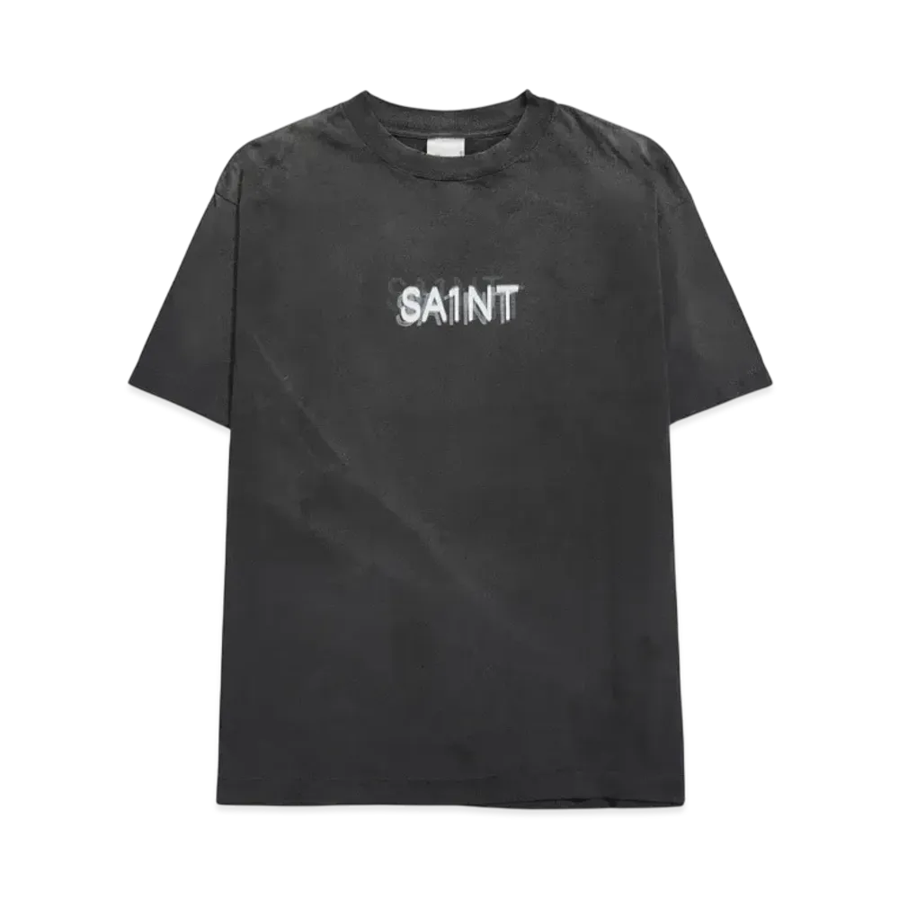 SAINT Mxxxxxx SS Tee_Seven Deadly "Black" SM-YS1-0000-003