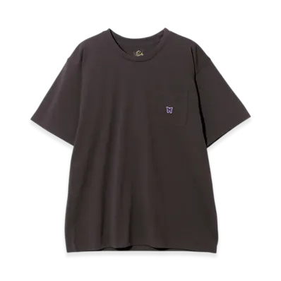 NEEDLES S/S Crew Neck Tee - Poly Jersey "Brown"