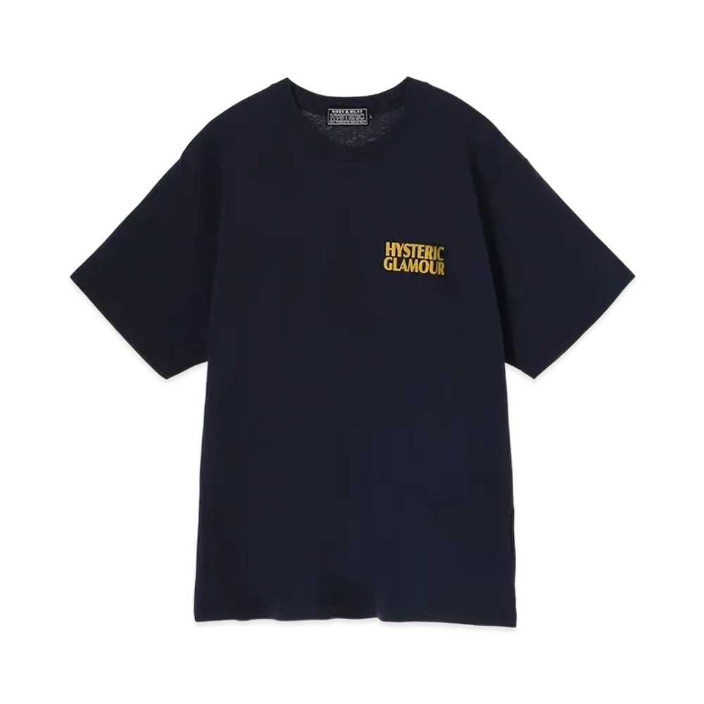 HYSTERIC GLAMOUR Us Cobra T-Shirt "Navy"