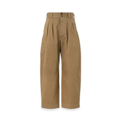 COMME des GARCONS HOMME Cotton Chino Cloth Pants "Beige"