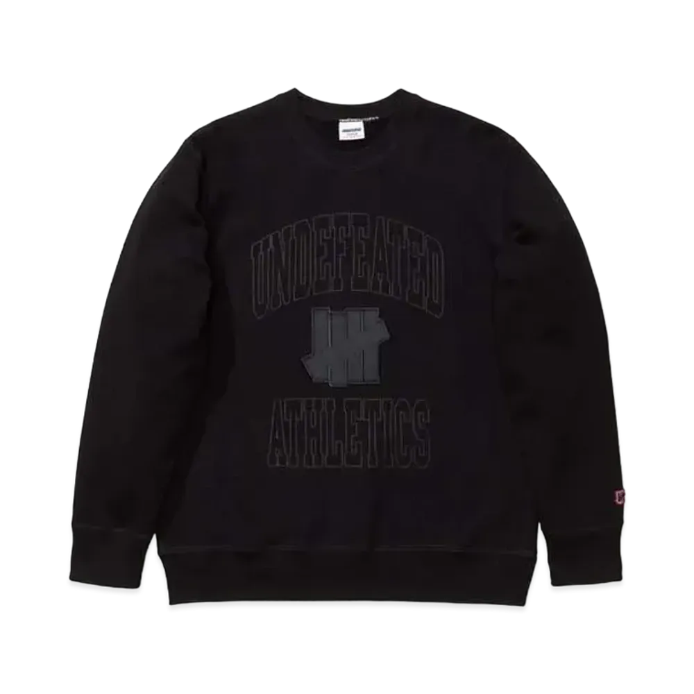UNDEFEATED ATHLETICS CREWNECK - 20031 "Black"
