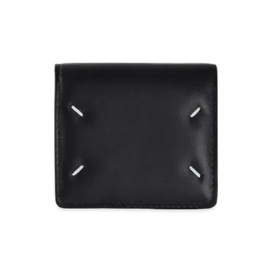Maison Margiela Snap Compact Wallet ”Black”