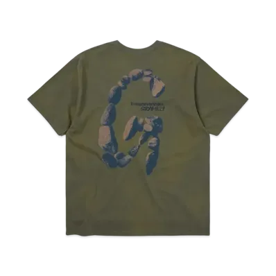 GRAMICCI x thisisneverthat Sun Faded Tee "Dark Olive"