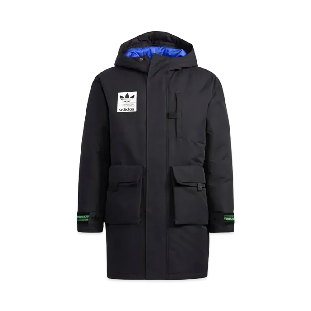 ADIDAS 2 IN 1LAYERED DOWN JACKET "Black"