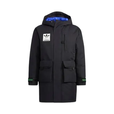 ADIDAS 2 IN 1LAYERED DOWN JACKET "Black"