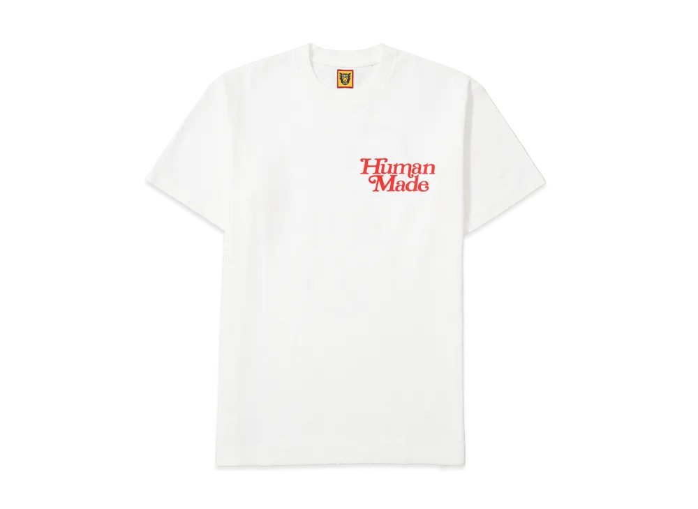 HUMAN MADE Girls Don ’t Cry T-shirt "White" / VERDY