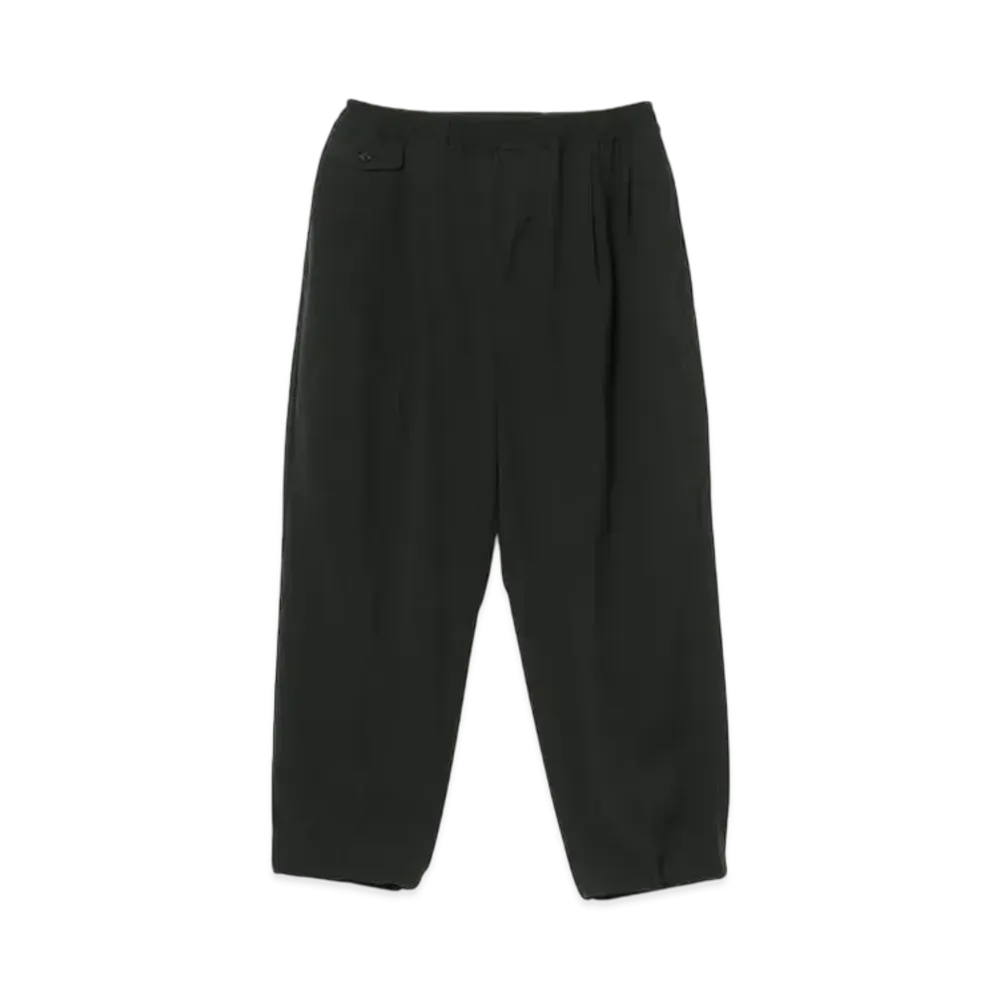 BEAMS Saruel Easy Slacks "Black"