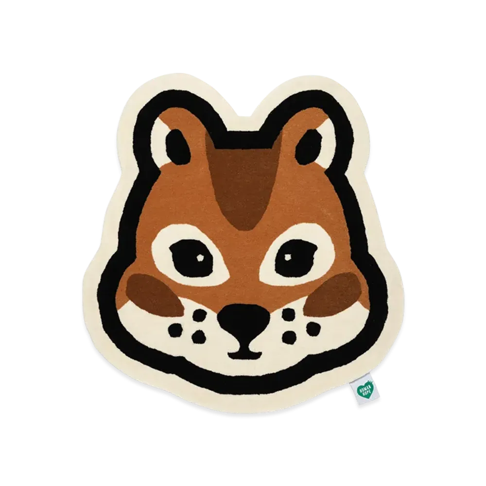 HUMAN MADE x j-hope of BTS HUMAN HOPE Rug "Brown"