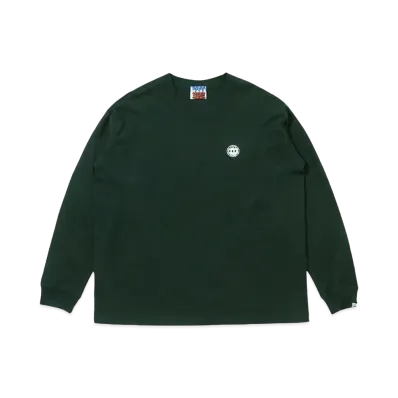 CITY COUNTRY CITY ECOTTON L/S T-SHIRT SMALL CCC & SOUND CITY COUNTRY CITY "GREEN"