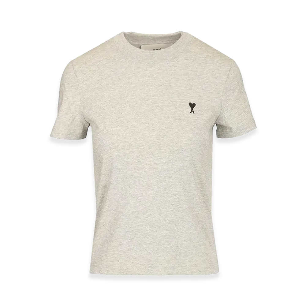 AMI PARIS Ami De Coeur Crew Neck T-Shirt "Grey"