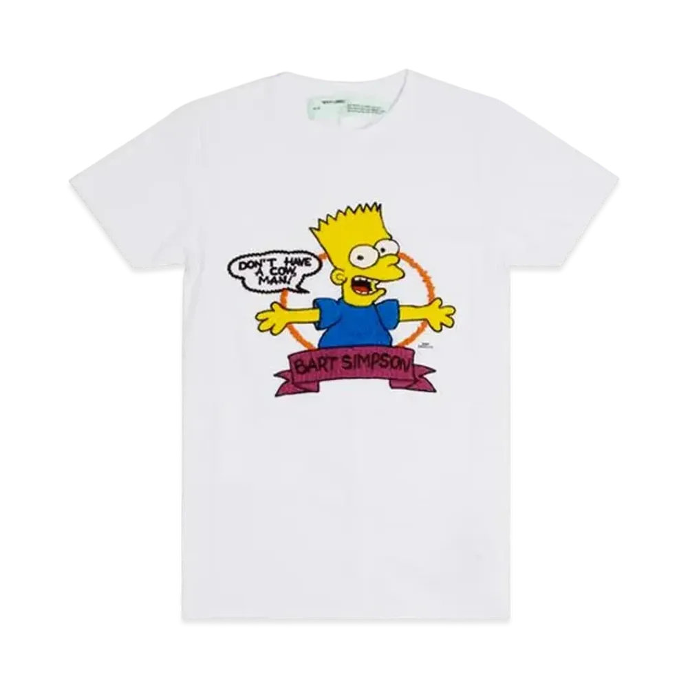 OFF-WHITE Bart T-Shirt "White"