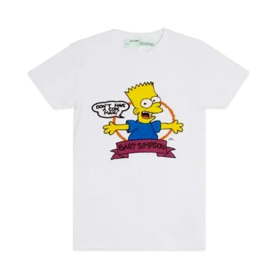 OFF-WHITE Bart T-Shirt "White"