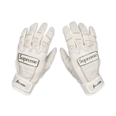 Supreme x Franklin CFX Pro Batting Glove "White"