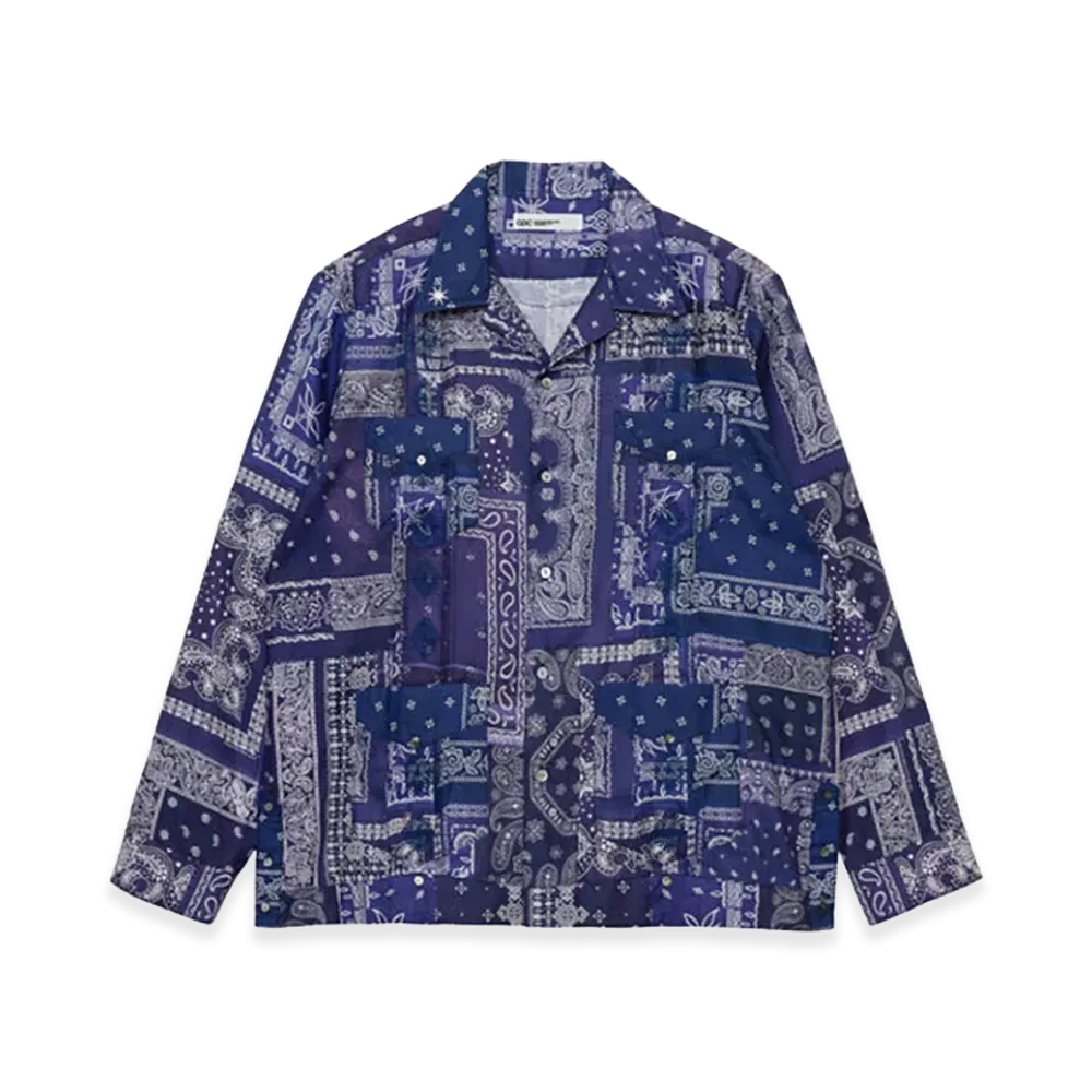 GDC x MIYAGI HIDETAKA Cuban Shirt "Navy"