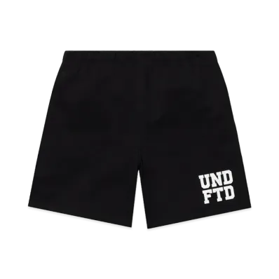 UNDEFEATED Heavyweight Jersey Short "Black"