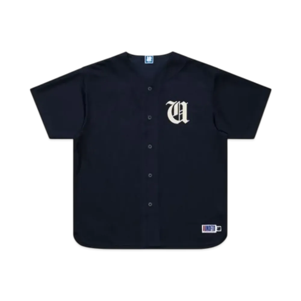 UNDEFEATED O.E. S/S Baseball Jersey "Navy"