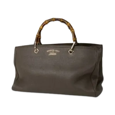 GUCCI Bamboo Shopper "Greige"