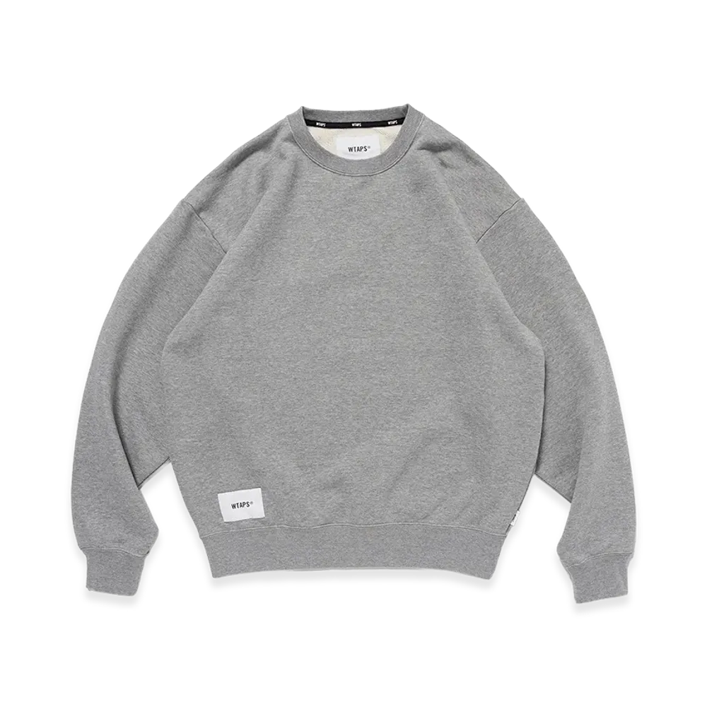 WTAPS Sign-YD / Sweater / Cotton "Ash Gray"